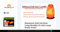 Desktop Screenshot of himasaltlamps.com
